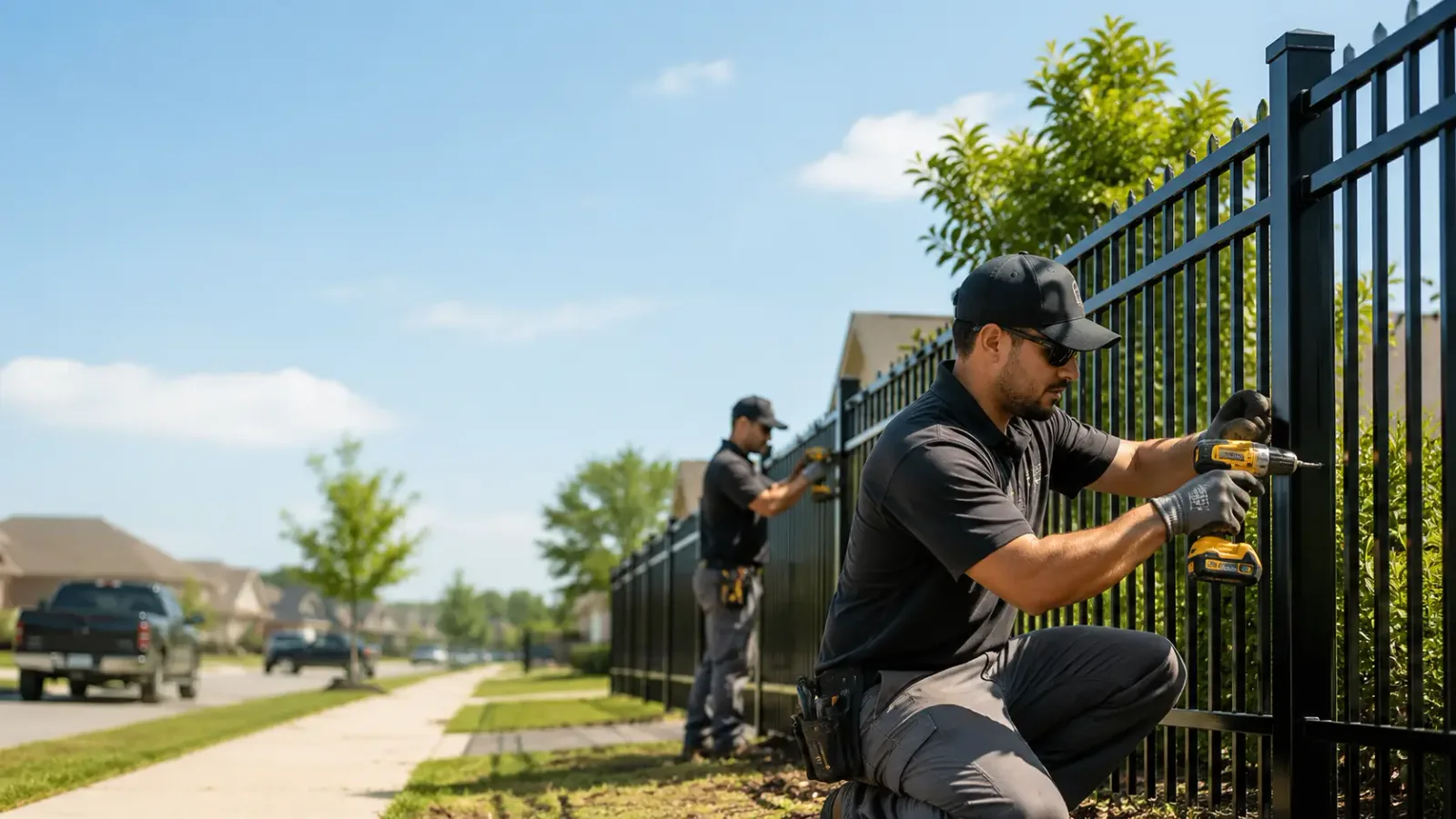 Metal Fence Installation in Alba, MO